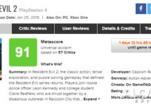 《生化危機2：重製版》MC媒體評分解禁 IGN臨時改分