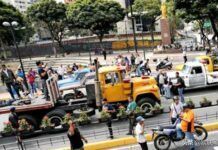 救援物資滯留邊境 委內瑞拉運輸業立場出現對立