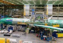 漢莎航空首架波音777X開始總裝 計畫2020年中交付