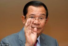  資料圖：柬埔寨首相洪森（圖源：視覺中國）