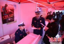 上海消防部門面向社會招錄。張亨偉 攝