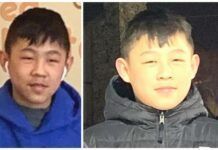 中國僑網失蹤的華裔雙胞胎。（圖片來源：美國《世界日報》）