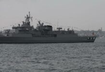 關鍵時刻，北約派出2艘軍艦挺進烏克蘭海軍基地，要與俄海軍叫板