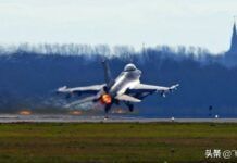 荷蘭F-16擊中自己後，緊急着陸
