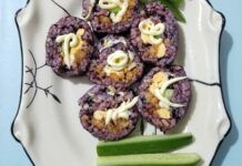 紫米鰻魚壽司的做法