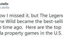 魅力難當 《曠野之息》成為美國歷史最暢銷塞爾達游戲