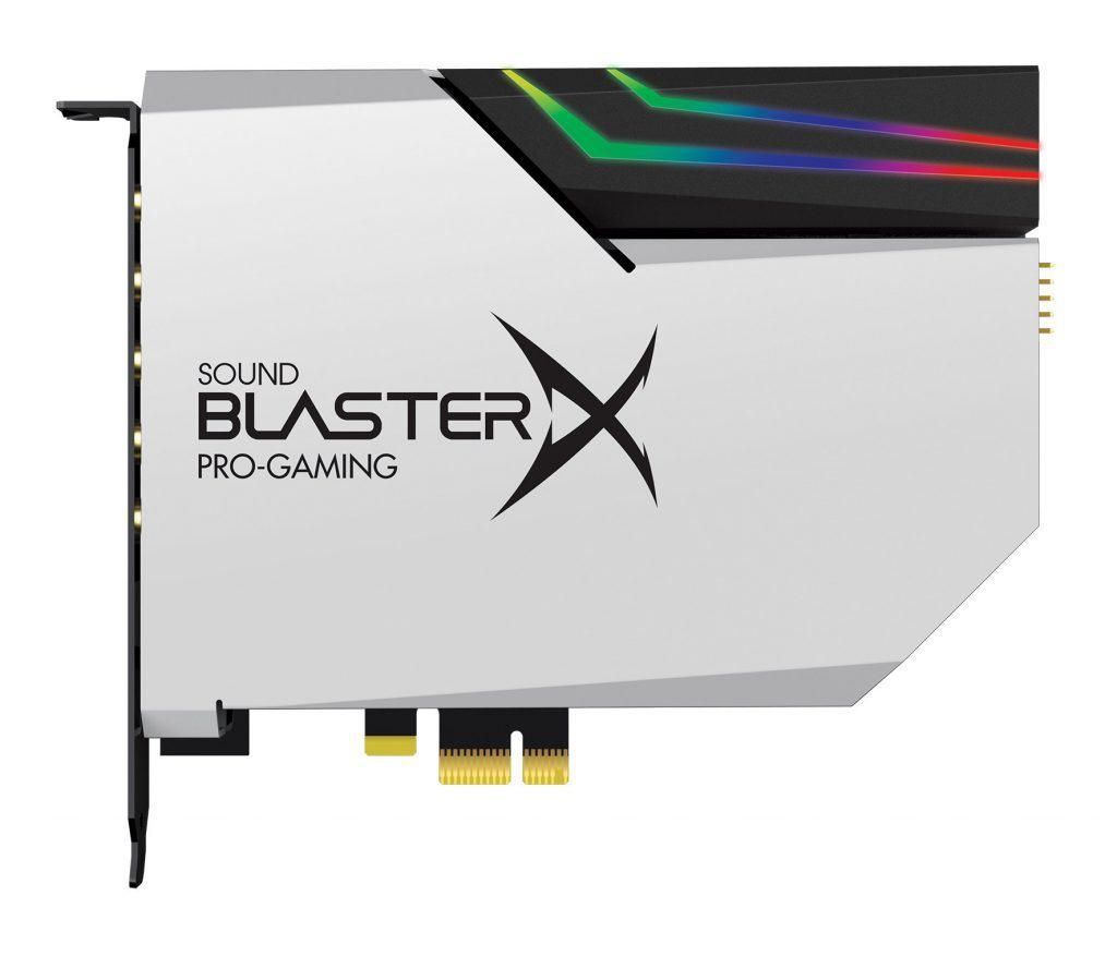 創新發布blasterx Ae 5獨立聲卡32bit Dac Rgb炫燈 Xoer