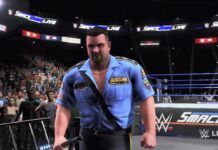 《WWE 2K20》「巨石」強森戰斗演示 強森艱難取勝
