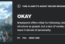 《幽靈行動：斷點》IGN終評6分 缺乏特色的大雜燴