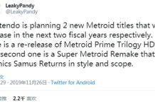 任天堂將推兩款《銀河戰士》作品 未來兩個財年發售