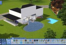 《模擬人生3》MOD房建 黑白風格別墅