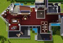 《模擬人生3》房屋建築-豪華裝修預覽圖