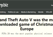 到底是誰還在買！《GTA5》問鼎聖誕假期歐洲等區下載榜首俠盜獵車5（GTA5）