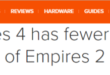 《帝國時代4》可玩文明要比2代少 有動態人為破壞效果帝國時代4
