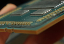 AMD三代線程撕裂者CPU開蓋 釺焊散熱、64核若隱若現
