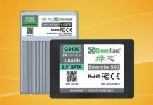 綠芯發布2.5寸超耐久工業級SSD 5年每天30次全盤擦寫
