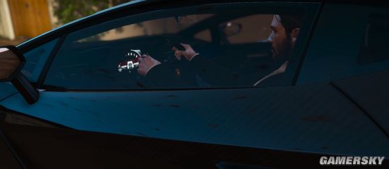 玩家用《GTA5》打造蘭博基尼宣傳片 基努、艾達出演