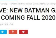 《蝙蝠俠》新作或是系列「軟」重啟 2020年秋季發售蝙蝠俠：阿卡姆騎士