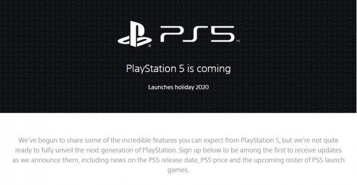 PS5最新消息郵件提醒上線 直言還未准備好公開