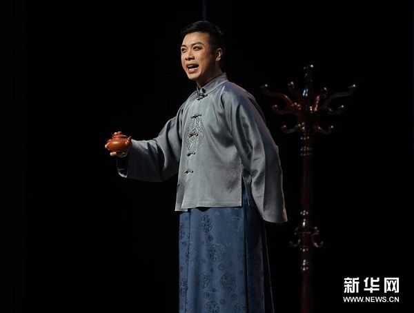 原創現代昆劇《梅蘭芳·當年梅郎》在南京上演