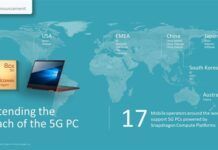 支持全球17家運營商5G網絡 新款驍龍處理器Win10筆記本年底上市