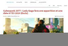 Lady Gaga曝超大膽寫真 化身賽博朋克機械義體人賽博朋克2077