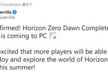 索尼宣布《地平線：黎明時分》今年夏天登陸PC平台