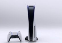 PS5主機外觀造型首次曝光全套設備合影亮相
