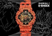 橙色醒目-G-SHOCK × DRAGONBALLZ 電子表推出