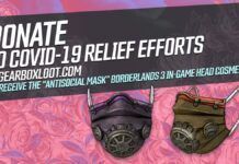 《無主之地3》抗疫慈善活動 捐款可在游戲內獲口罩