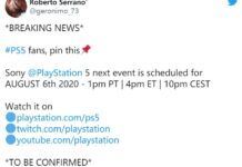 索尼下一個PS5發布會或於8月6日舉辦