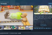 萌系多人對戰游戲《動物派對》上架Steam商城頁面