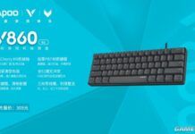 緊湊型鍵盤新王者 雷柏V860-61游戲機械鍵盤圖賞