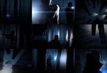 《殺手3》預告片概念原畫 冷色調畫風氛圍陰暗
