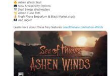 《盜賊之海》發布「Ashen Winds」更新 挑戰蒼白之主