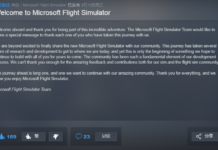 歡迎登機《微軟模擬飛行》官方發文感謝玩家社區