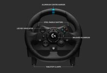 羅技發布G923賽車游戲方向盤 真實震感模擬、約2780元