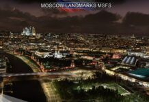 《微軟飛行模擬》新附加插件 讓莫斯科的風景更美麗