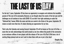 《最後的生還者》爆發日改名為最後生還者日 活動將揭曉