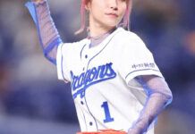 LiSA為職業棒球名古屋中日龍比賽開球