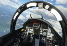 《微軟飛行模擬》新圖：F-15戰機的更多內艙細節