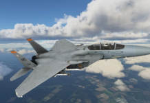 《微軟飛行模擬》新截圖展示F-15戰機更多內部細節