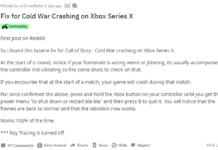 玩家分享XSX《使命召喚17》崩潰解決方法 僅需幾秒