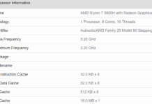 AMD銳龍7 5800H現身 Zen3游戲本明年1月見、同步RTX 30移動顯卡