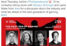 TGA主持人周四將與AMD、EA和Xbox高管進行座談會