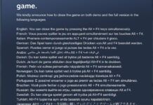 《勇者斗惡龍11 S》發布公告如何關閉游戲：同時按Alt和F4