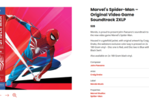 《蜘蛛俠：邁爾斯莫拉萊斯》原聲音樂帶明年上市