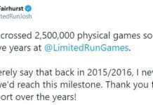 獨立游戲發行商Limited Run達成250萬實體游戲銷量