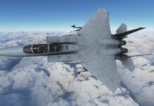 在《微軟飛行模擬》快要可以駕駛F-15戰斗機了