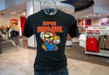 任天堂《超級馬里奧》35周年紀念系列T恤上架